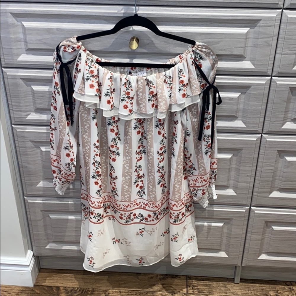 Endless Rose Off the Shoulder Boho Dress